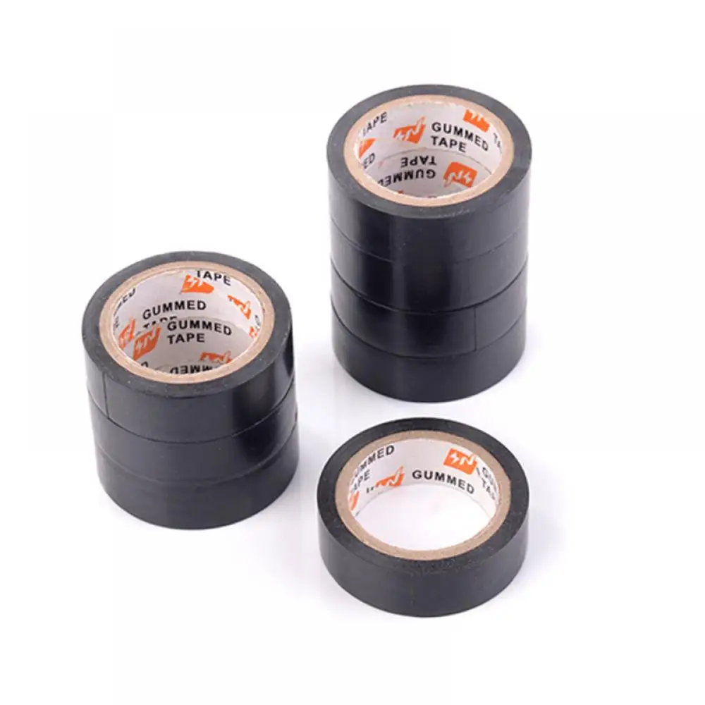 

Black PVC Flame Retardant Adhesive Vinyl Electrical Insulation Tape Roll Heat Resistant Electrical Power Insulating Tape