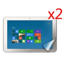 2x прозрачные пленки+ 2x чистая ткань, ЖК-экран протектор Защитные пленки для Тошиба Еncore 2 WT10PE-A264 WT10-AT02G 10,1"