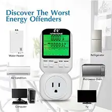 Nashone – minuterie de Thermostat multifonction 220V, contrôleur de température numérique, sortie de prise avec sonde de capteur Programmable sur 7 jours