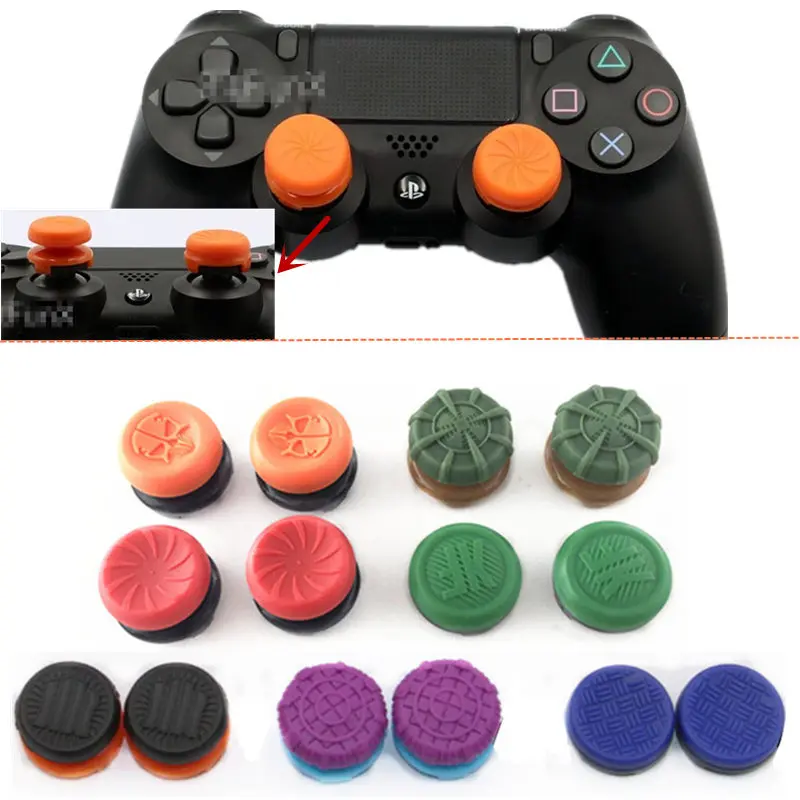 

PS4 CQC FPS Analog Grip Extended Thumbstick Thumb Sticks Grips Extra High Joystick Caps For Dualshock 4 PS4 Pro Slim Controller