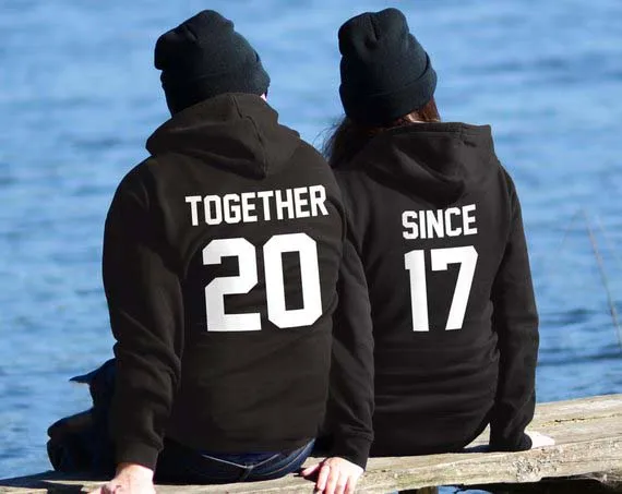 couple hoodies together since