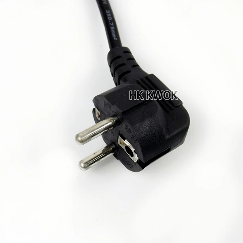 5pcs EU Power Cord 3 Prong 2 Pin Laptop Power Cord For Asus HP Sony Toshiba Dell lenovo Acer Samsung Notebook Power Supply Cord