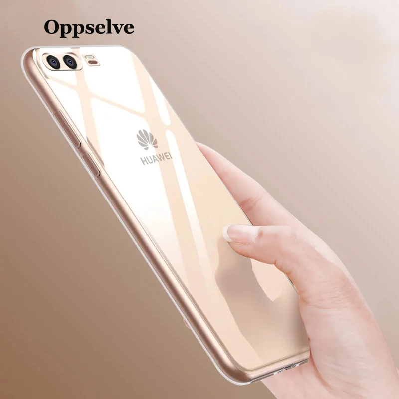 Роскошный прозрачный силиконовый мягкий чехол Oppselve из ТПУ для Huawei P30 Pro P20 Lite P Smart