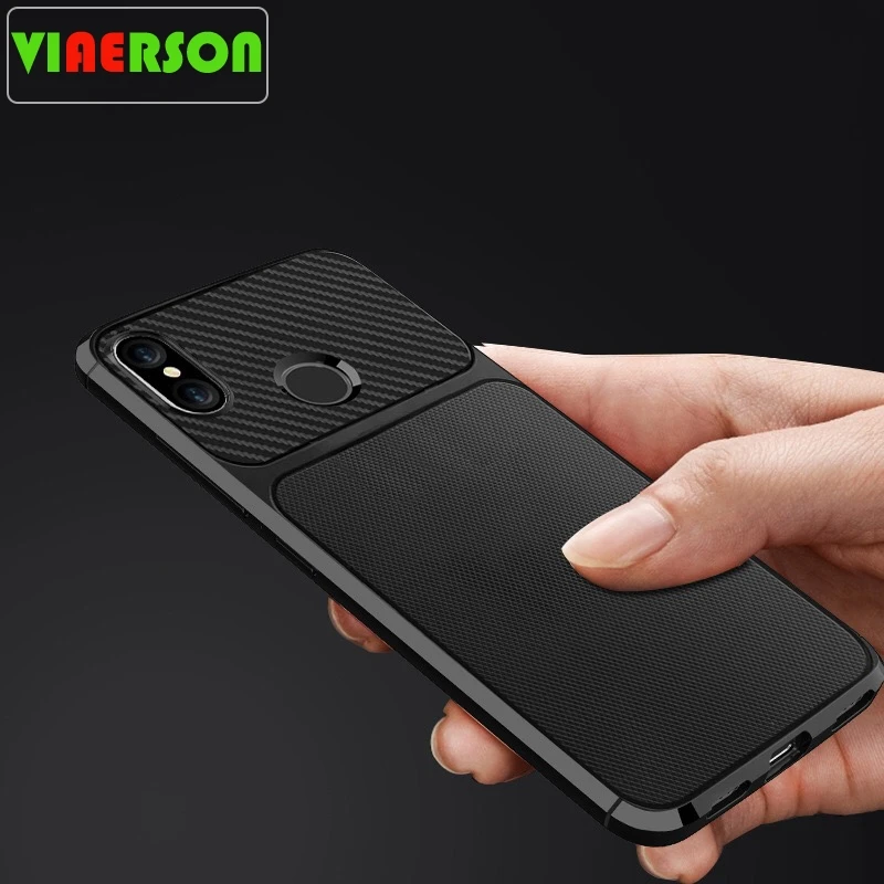 Carbon Case Soft TPU Cover For Xiaomi 8 Explorer F1 Simple Capa Redmi Note5Pro Note6 Redmi6A Phone Cases |