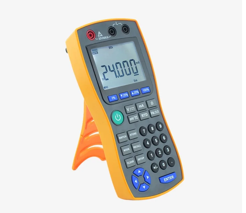 

High-Precision Analog Signal Generator Multimeter Voltage-Flow RTD/Even