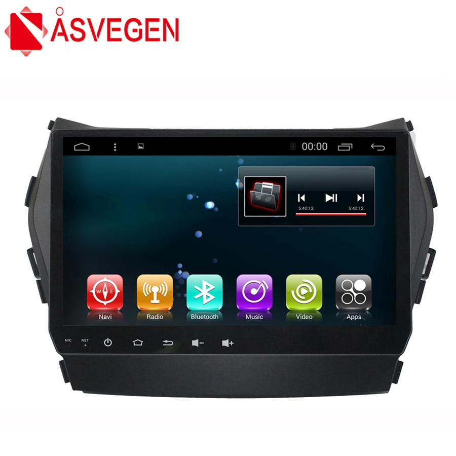 Asvegen 9 inch Android 6 0 Quad Core Car GPS Navigation System Wifi Bluetooth font b