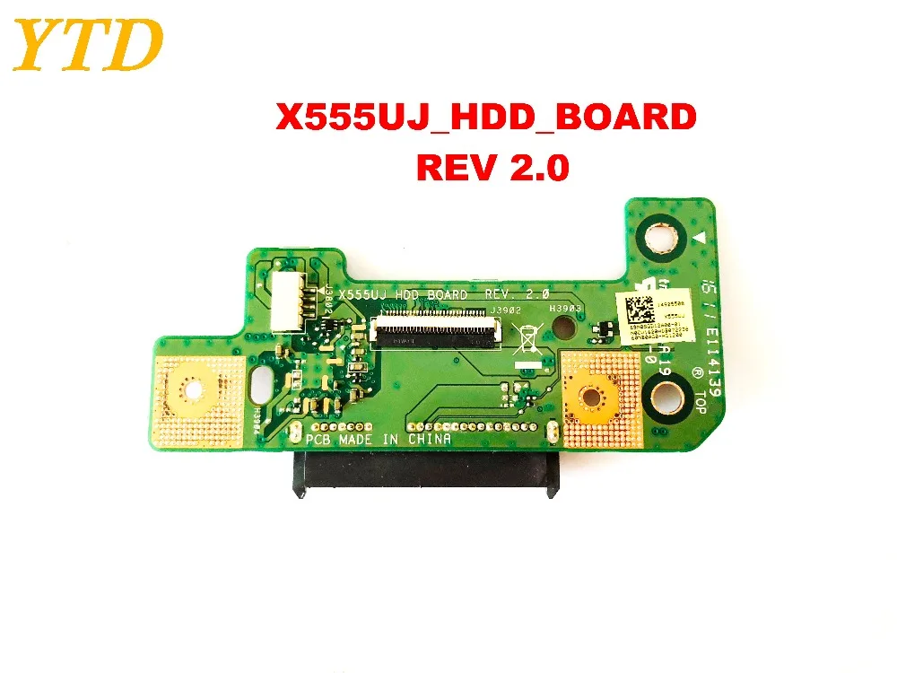  Original para ASUS X555UJ HDD Junta X555UJ_HDD_BOARD REV 20 probado buena envío gratis
