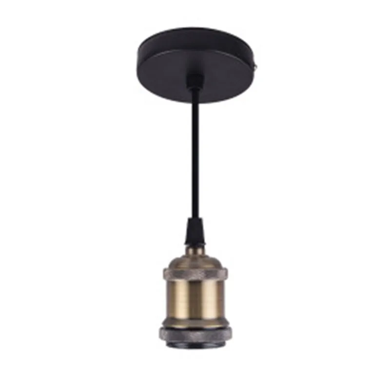 

E27 Retro Vintage Antique Edison Copper Lamp Light Bulb Holder Socket Stand Gold