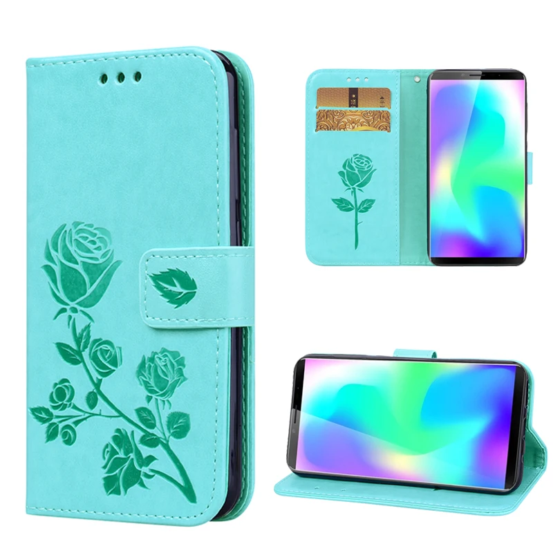 

Fashion Rose Wallet Case for Cubot J3 J3Pro J5 J7 R11 R15 R19 X19 Cover Leather Flip Phone Bag Case for Cubot Nova P20 A5 Fundas