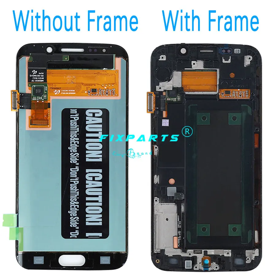 Samsung Galaxy S6 Edge LCD G925 G925F SM-G925F Display Touch Screen Digitizer with frame SAMSUNG S6 Edge LCD (4)