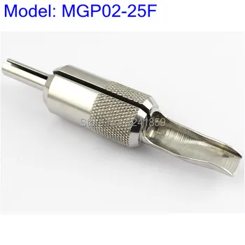 

22mm FT25 Stainless Steel Tattoo Flat Magnum Grip Tube With Flat Magnum 25 Tip Supply MGP02-25F#