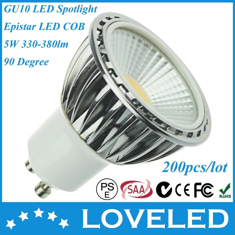High Quality Retrofit Recessed Led Spot Ceiling Lamp 5w Par16 Gu10 Cob 220v Led Bulb Light Cool White 6000k Free Fedex 200pcs Light Bulbs For Plant Growth Gu10 Led High Powergu10 Led Light Aliexpress