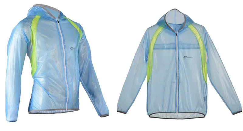 ROCKBROS Waterproof Cycling Jersey breathable Jacket Jersey Windproof Coat Clothing MTB Reflective Bike Road Raincoat RK0019 (10)