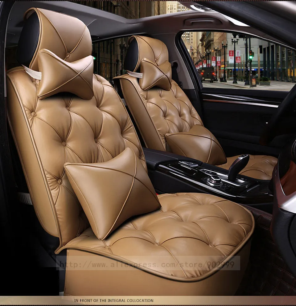 Искусственная кожа зимние подушки сиденья автомобиля полный толстой мест подушки для форд мондео согреться Чехлы для Honda City