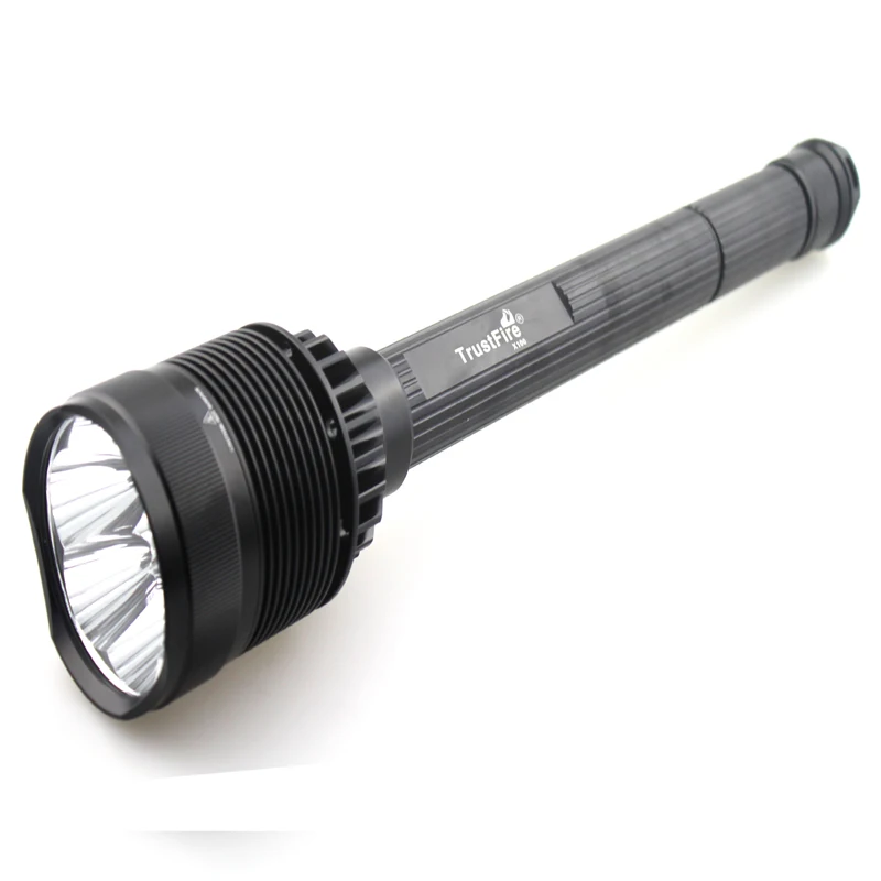 

TrustFire X100 7x CREE XM-L2 U3 8000LM 5-Mode Memory LED Flashlight + Extension Tube +Flashlight Bag (3x26650/4x26650)