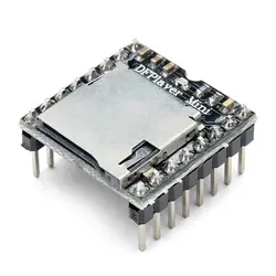 Dfплеер мини mp3-плеер модуль для Arduino черный