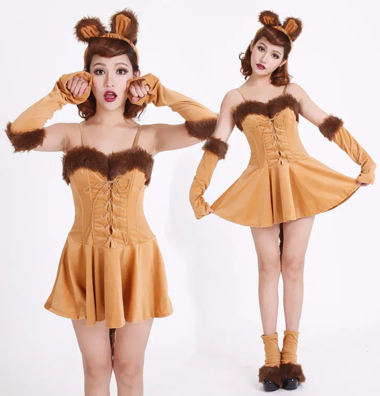 New Arrival 2017 COS Anime Cats Women Animal Clothing Halloween Party