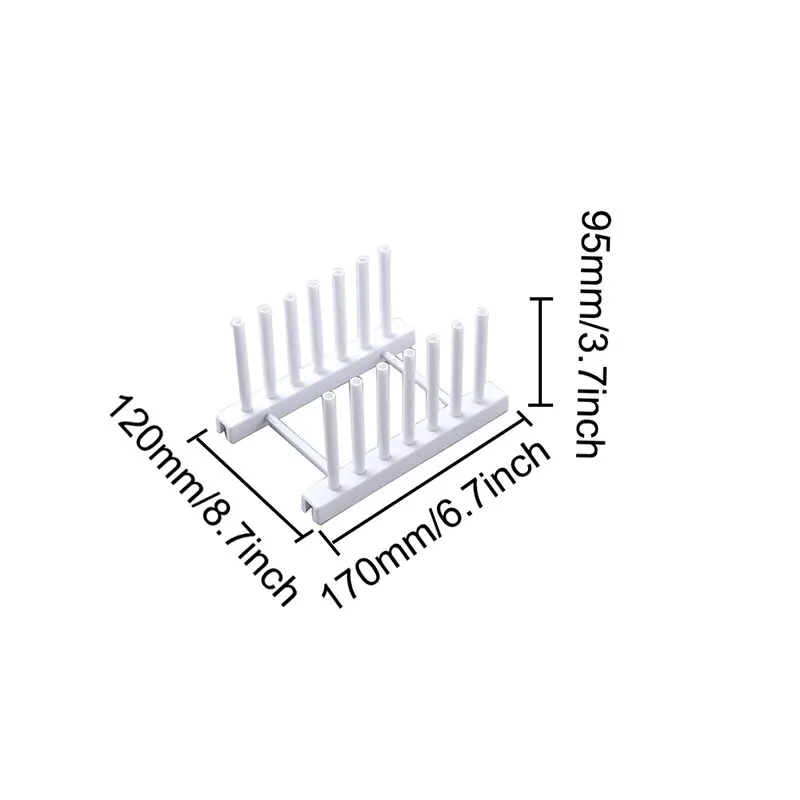 Plastic Storage Rack Organizer Dish Bowl Drip Racks Board Organizer Storage Racks Kitchen Cookware Multifunctional