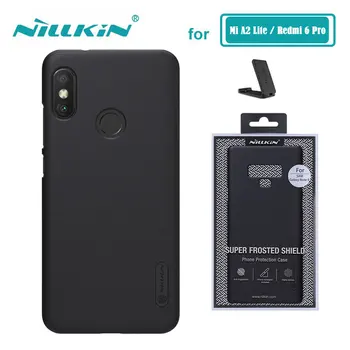 

For Xiaomi Mi A2 Lite Case 5.84'' Nillkin Frosted Shield PC Back Cover Case For Xiaomi Mi A2 Lite / Redmi 6 Pro