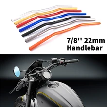 Универсальный для Yamaha Kawasaki KTM Honda DUCATI 696 795 796 Мотоцикл с ЧПУ алюминиевые ручки баров 7/8 ''22 мм 72 см Рули трубы