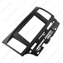 Black Car 2DIN Refitting DVD Frame DVD Panel Dash Kit Fascia Radio Audio frame for Mitsubishi Fortis and Lancer #J-2736