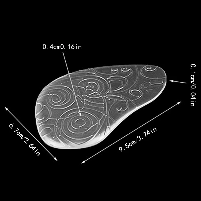 2 шт колодки для обуви на передней части стопы силиконовые массажные Нескользящие стельки для обуви на каблуках боль