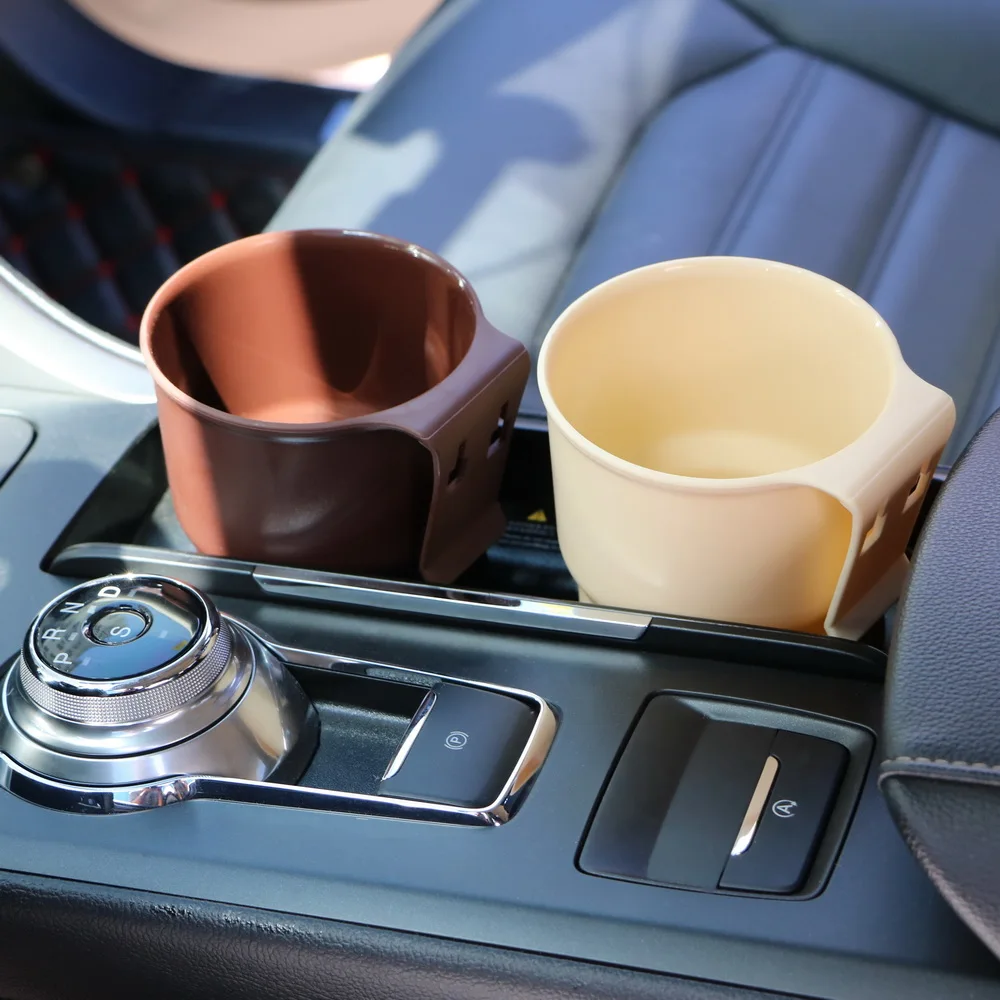 YOSOLO Air outlet Mount Vehicle Trash Container Door Armrest Box Car-styling Drink Holder Car Phone Stand Car Organizer Storage