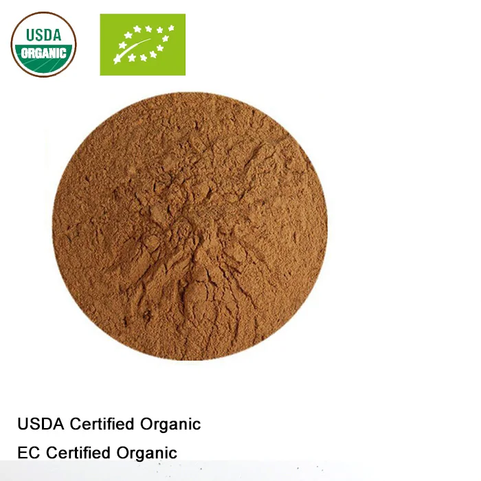 Сертифицированный USDA и EC органический экстракт листьев сенны 10:1 Sennosides