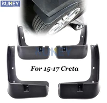Uds para Hyundai Creta 2015, 2016 de 2017 guardabarros estilo de coche accesorios de decoración Exterior