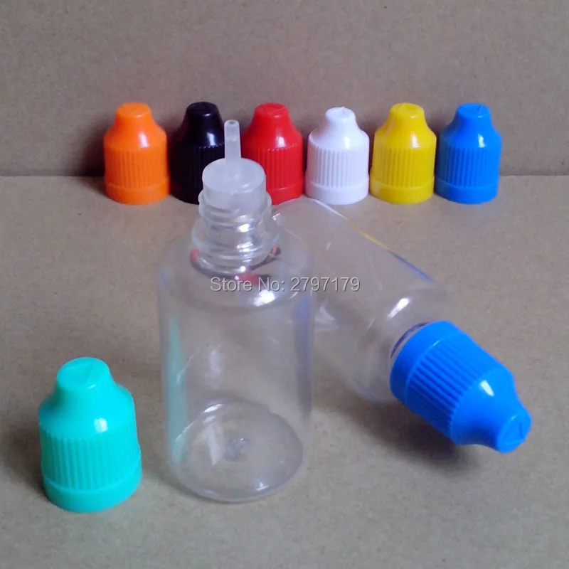 

2pcs Empty PET Eye Drop Plastic Bottle With Childproof Cap And Long Needle Tip 30ml Bottle For E Liquid Hard Bottle