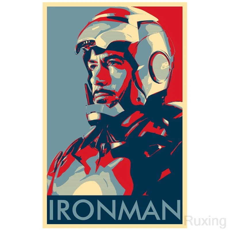 

5d diy diamond painting Movie character iron man poster diamond mosaic embroidery rhinestones Collection of handmade decorations