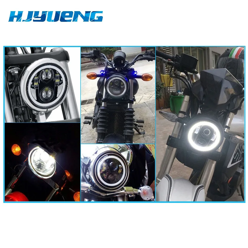 HJYUENG 45 Вт 1 шт. 5 75 &quotHID светодиодный светильник для головы дальнего/ближнего света
