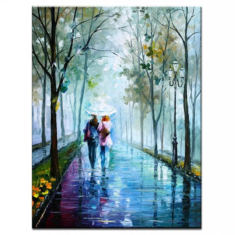 картины маслом дождь. хэнк шабо дождь картина. леонид афремов художник. картины леонид афремова. под дождем живопись.