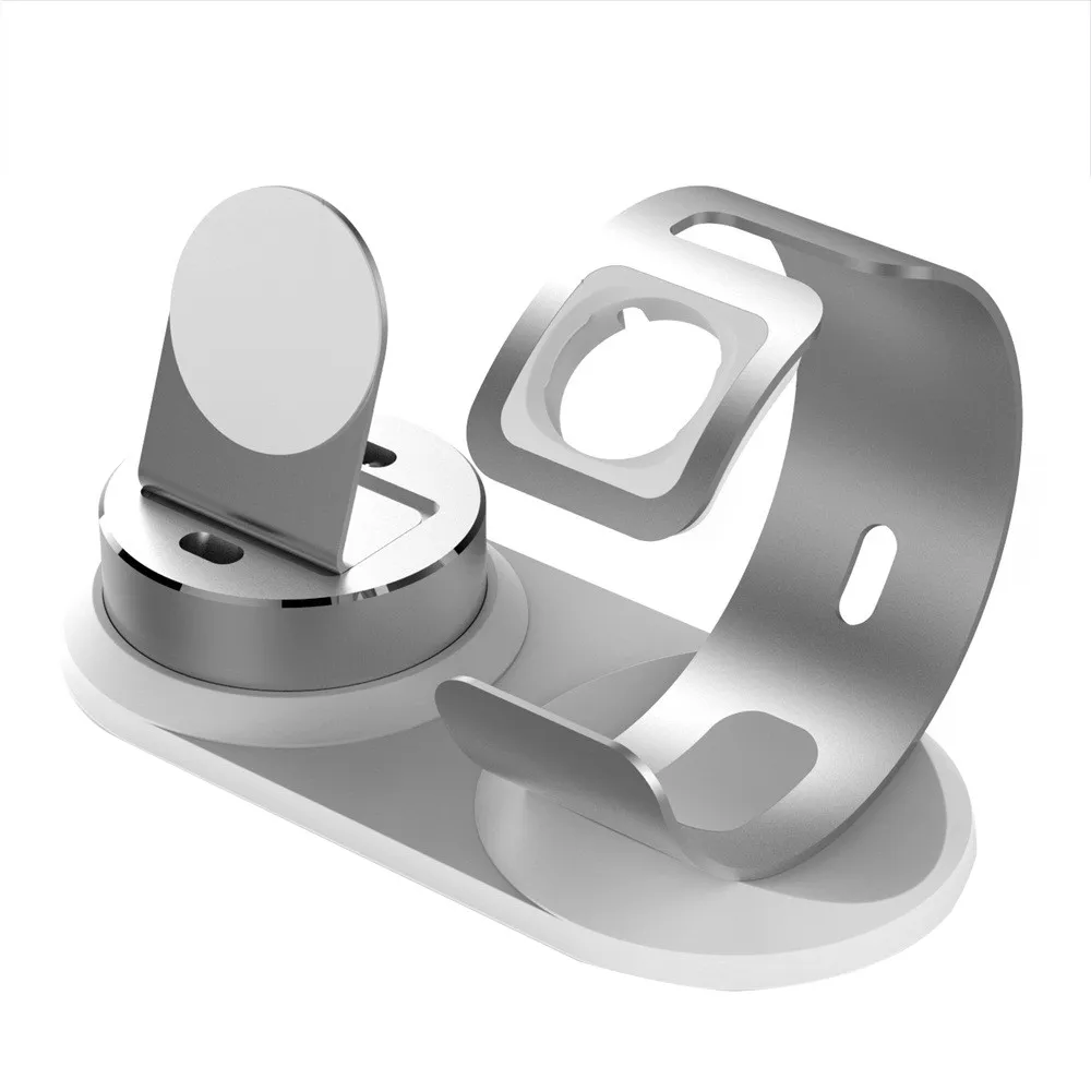 Новинка 4 в 1 Подставка для зарядки док станции Apple Watch Series 3 / 2 AirPod