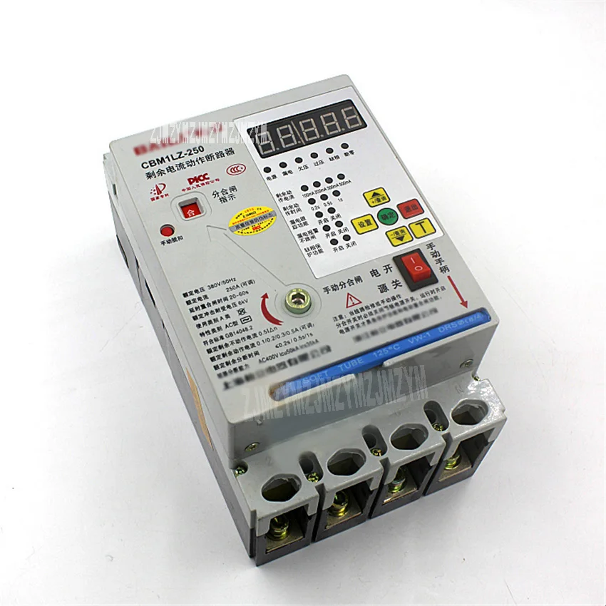 CBM1LZ 4P 380 A Интеллектуальная Трехфазная защита от утечки под напряжением в