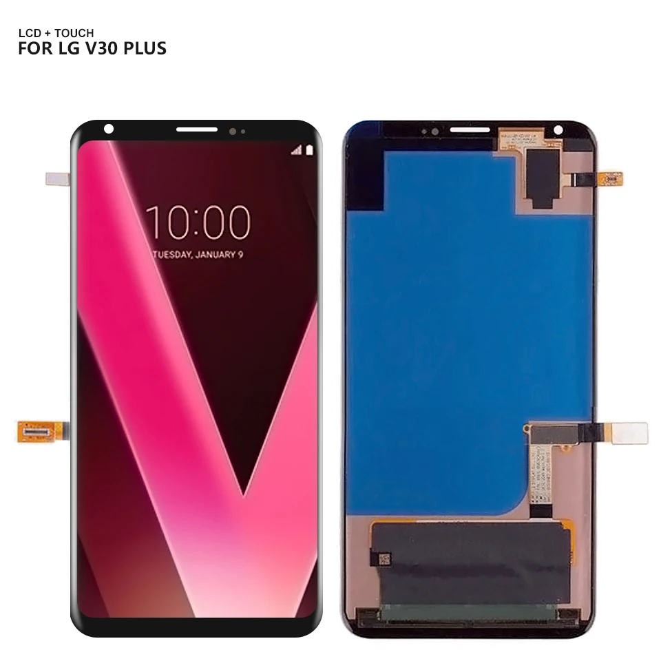 Для 6," LG V30 Plus H930DS V30 V30+ ЖК-дисплей кодирующий преобразователь сенсорного экрана в сборе Замена+ Инструменты