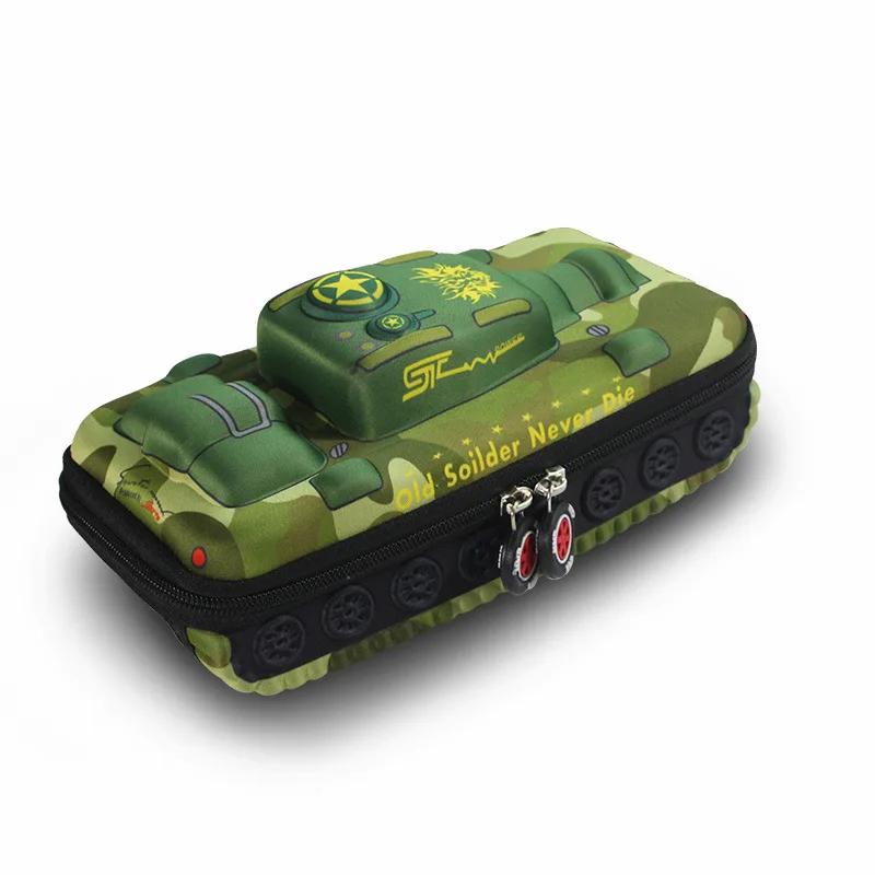 

Tank creative boys and girls simple pencil bag EVA pen bag multi-function large capacity primary school pencil case