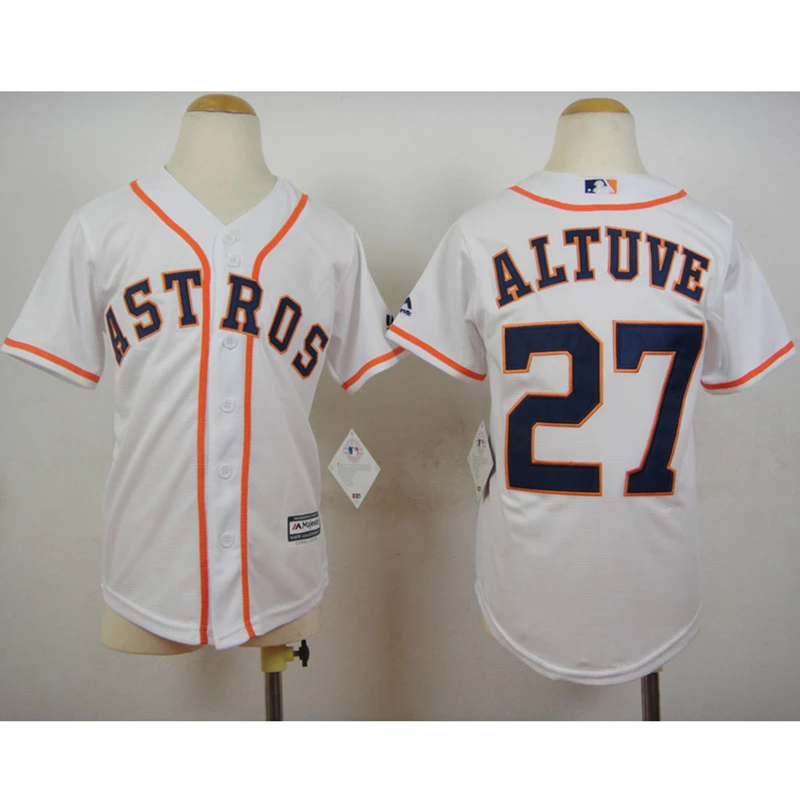 Authentic Custom Houston Astros Youth jerseys Stitched #34 Youth Nolan Ryan  jersey kids cool base rainbow white orange customize - AliExpress