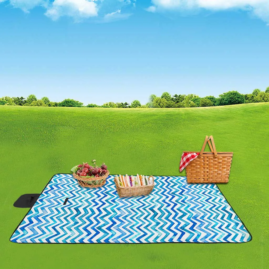 Пасхальная ручка дизайн 3D цифровая печать полная полиэстерная из ткани Оксфорд Коврик для пикника и похода матрас Beac одеяло для пикника