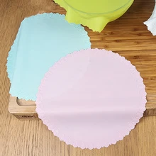 Модная Горячая Крышка для емкостей силиконовая пластиковая оберточная Крышка для микроволновой печи холодильника миска для свежей еды герметичное покрытие еды