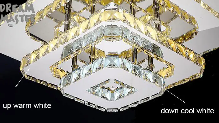 Lustres de Teto Lamparas de Techo Cristal Moderno Luzes Luminária Lâmpada Interior Lustres Cama Sala Estar Hall Lâmpadas Led 5 Cristal moderno led lustres de teto luzes