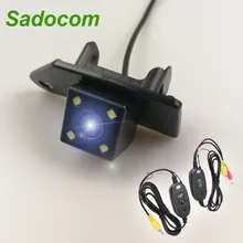 Auto 4LEDS Nachtsicht Backup Rückansicht Rearview Kamera Wasserdicht Parkplatz Für Mitsubishi ASX 2011 2012 2013 2014 RVR
