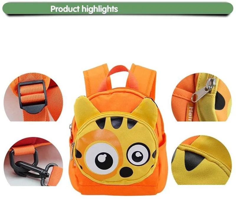 2017 New Baby Anti-lost Bags Children Cartoon Backpack With 105cm Leash Infant Anti-Take Away Small Diaper bags For 1-3 Years 06