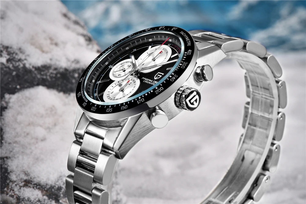 PAGANI Дизайн бренд модные мужские часы Montre Homme спортивный хронограф водонепроницаемые кварцевые часы Relogio Masculino