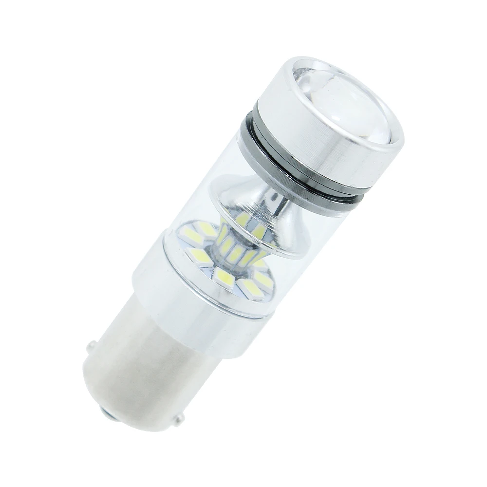 ANBLUB H7 светодиодный 3030 SMD 20 светодиодный s Противотуманные фары Дневные Фары Светильник 12V 100W Супер яркая Автомобильная Противо-Туманная фонаря ламповый патрон светильник лампочка 1156 BA15S P21W 6000K