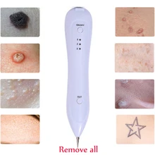 Лазерный Аппарат для удаления веснушек, удаления молей кожи, темный точечный очиститель лица, удаление веснушек, бирки, бородавки, устройство для ухода за кожей