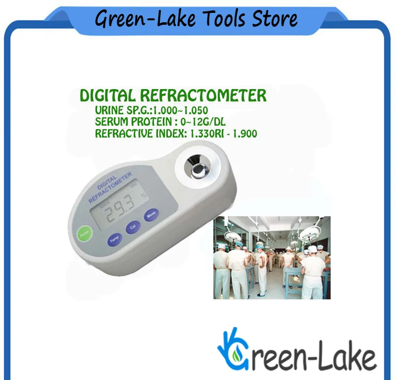 

Pocket Digital Clinical Refractometer for Veterinary and Human Being