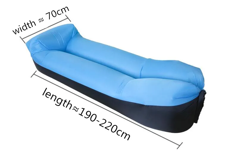 Ленивая Подушка водонепроницаемый ленивый надувной диван портативный открытый пляж воздушный диван кровать спальный мешок кровать ткань Оксфорд 240*70 см