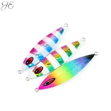 150g 200g 250g JE Lead Metal Sinker Jigging Lure Slow Pitch Sinking Jig Deep Sea Artificial Fishing Bait Saltwater Ocean Angling