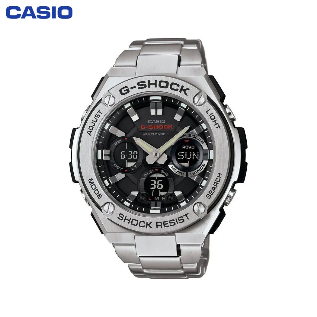 Наручные часы Casio GST-W110D-1A мужские электронные на браслете |
